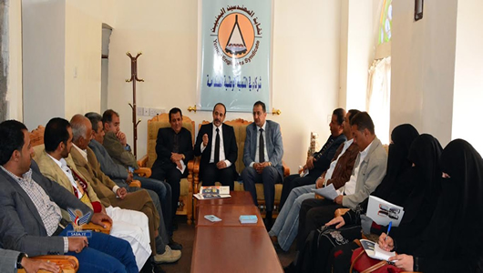 إجتماع برئاسة وزيرا الأشغال والمياه لمناقشة جوانب تطوير عمل نقابة المهندسين اليمنيين